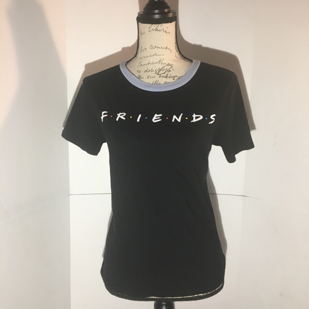 Friends Black Tv Show Short Sleeve Tee